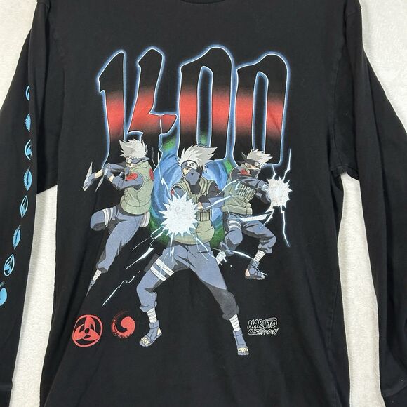 Primitive X Naruto Long Sleeve T Shirt Size Medium And Kakashi Hatake 1400 Shirt - Picture 4 of 16